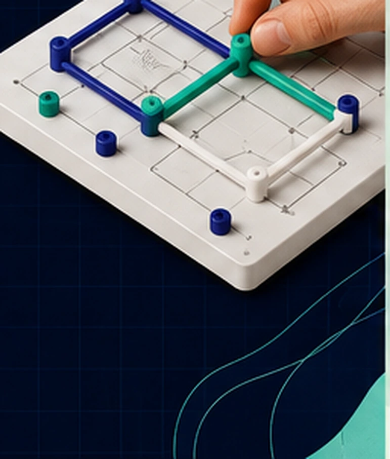 Multiplano sendo utilizado em uma representação matemática